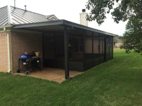 Install Screened In Porch Memphis Tn Maclin Security Doors