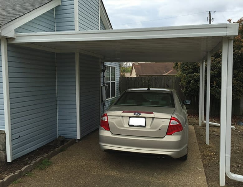 How To Add A Carport To Your Garage : How To Raise Jack Up Carports ... - Install Carports